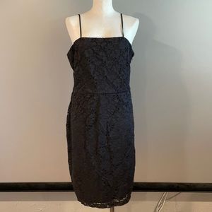 Maurices Black Lace Midi Dress